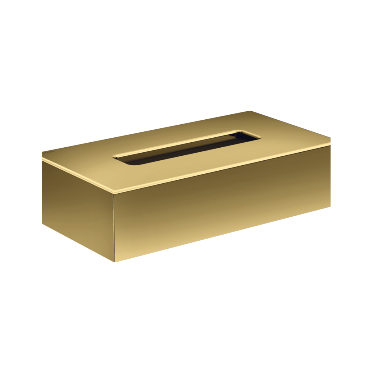 Axor tissue box polished gold finish