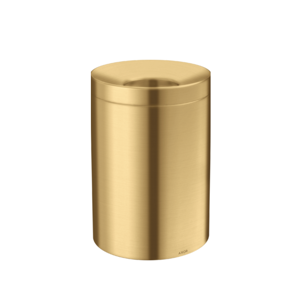 Axor waste bin brushed gold optiic finish