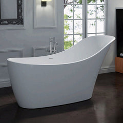 Pietra Bianca Anna Freestanding Bath - 1690