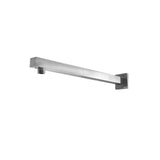 Argent Straight Square Wall Mounted Shower Arm