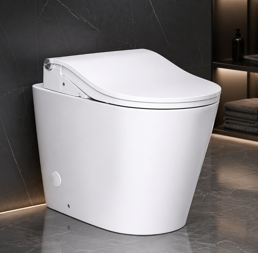 B&H Dara Wall Faced Toilet + TOTO RW Washlet Package