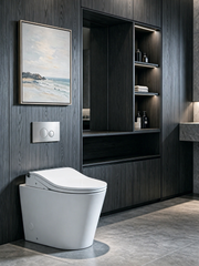 B&H Dara Wall Faced Toilet + TOTO RW Washlet Package