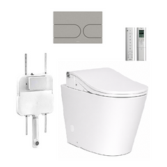 B&H Dara Wall Faced Toilet + TOTO RW Washlet Package