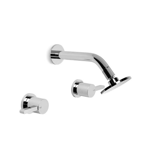 Brodware City Que Shower Set with 100mm Rose & Arm