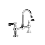 Brodware Winslow Two Hole Basin Mixer - Gooseneck Spout