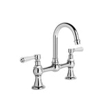 Brodware Winslow Two Hole Basin Mixer - Gooseneck Spout