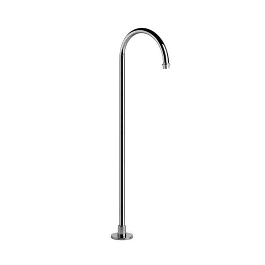 Brodware Winslow Floor Mounted Bath - Gooseneck Spout