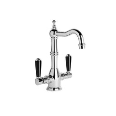 Brodware Winslow Twin Lever Basin Mixer - Country Spout