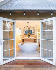 Pietra Bianca Maddison Freestanding Bath - 1800