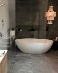 Pietra Bianca Maddison Freestanding Bath - 1800