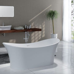 Pietra Bianca Crown Freestanding Bath - 1750