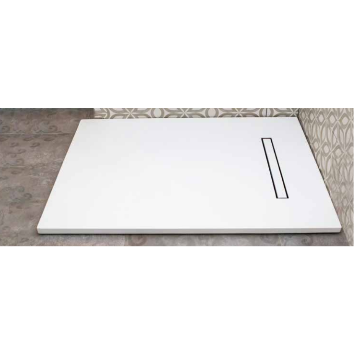 DADOquartz Shower floor on display