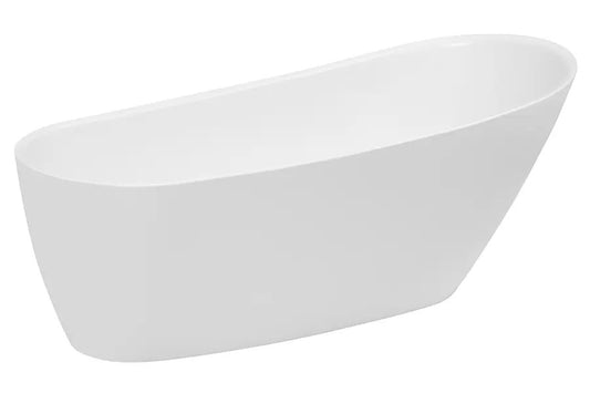Decina Caval Freestanding Bath - 1480 and 1680 with Integrated Overflow (Optional)
