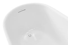 Decina Caval Freestanding Bath - 1480 and 1680 with Integrated Overflow (Optional)