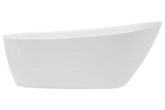 Decina Caval Freestanding Bath - 1480 and 1680 with Integrated Overflow (Optional)