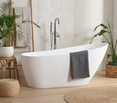 Decina Caval Freestanding Bath - 1480 and 1680 with Integrated Overflow (Optional)