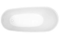 Decina Caval Freestanding Bath - 1480 and 1680 with Integrated Overflow (Optional)