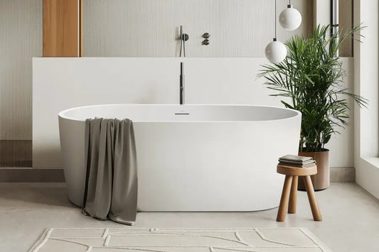 Decina Elisi Freestanding Bath - 1700 with Integrated Overflow
