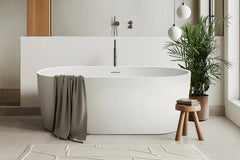 Decina Elisi Freestanding Bath - 1700 with Integrated Overflow