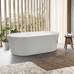 Decina Prezzo Freestanding Bath - 1500 & 1700 with Integrated Overflow