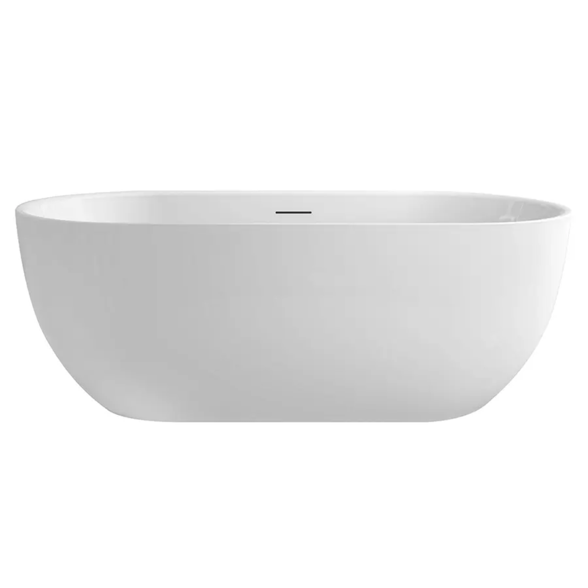 Decina Viva Fluted Freestanding bath side
