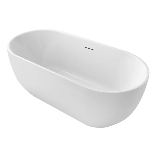Decina Viva Fluted Freestanding bath top view