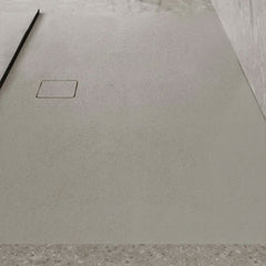 Domus Living Cemento 900 Shower Floor - Rear Waste