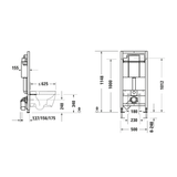 DuraSystem 90 In Wall Cistern & Frame