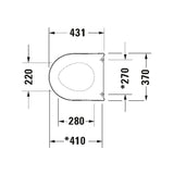 Duravit Darling New Soft Close Seat & Cover
