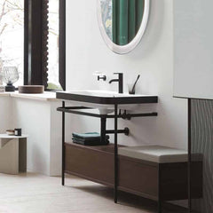 Duravit Happy D.2 Plus Basin C-Bonded With Metal Console
