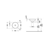 Duravit Architec 400 Undermount Basin