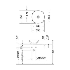Duravit Aurena Above Counter Basin