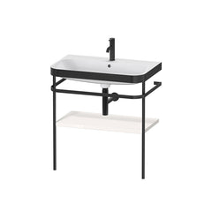 Duravit Happy D.2 Plus Basin C-Bonded With Metal Console