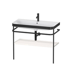 Duravit Happy D.2 Plus Basin C-Bonded With Metal Console