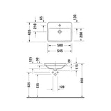 Duravit No.1 Inset Basin