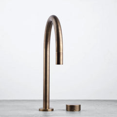 Faucet Strommen Zero Progressiv Sink Mixer with Pull Out - Curved