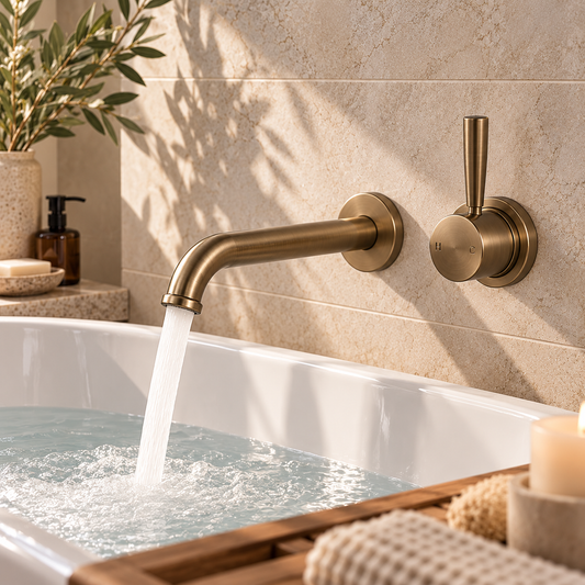 Faucet Strommen Bremont Wall Bath Mixer Set 250
