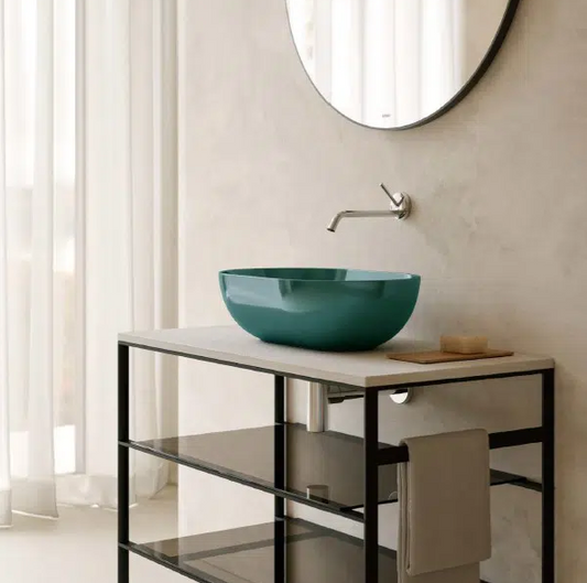 Globo T-Edge 600 Oval Above Counter Basin