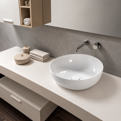 Globo T-Edge 450 Round Above Counter Basin