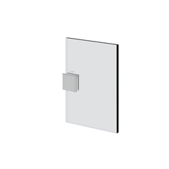Gessi Shower G - Rigato wall-glass clamp