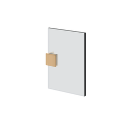 Gessi Shower G - Rigato wall-glass clamp