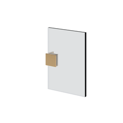 Gessi Shower G - Rigato wall-glass clamp