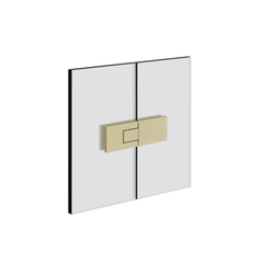 Gessi Shower G - Rigato 180° Right glass-glass Hinge with lift function