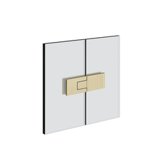 Gessi Shower G - Rigato 180° Right glass-glass Hinge with lift function