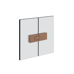 Gessi Shower G - Rigato 180° Right glass-glass Hinge with lift function