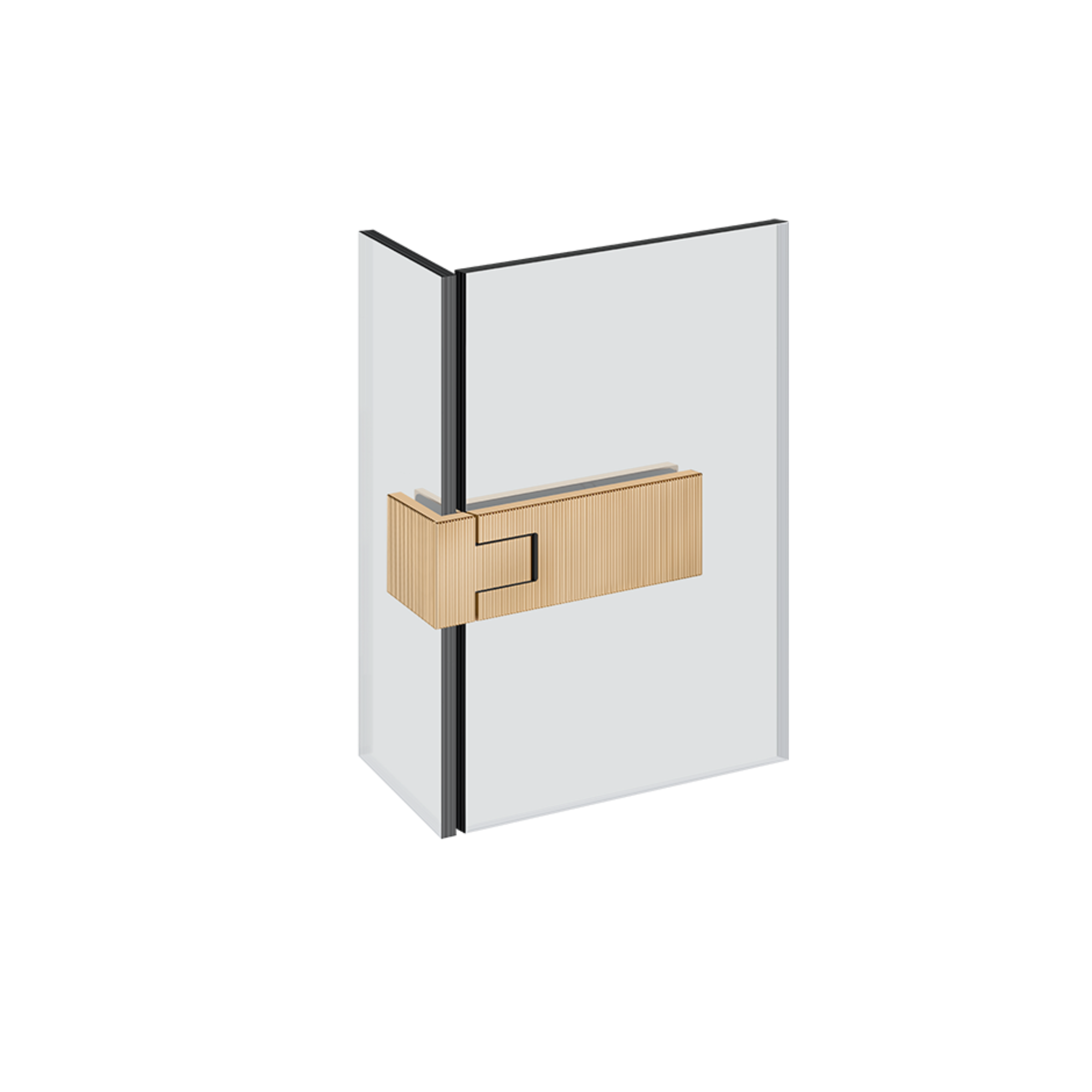 Gessi Shower G Rigato 67581 warm bronze