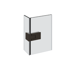 Gessi Shower G - Rigato 90° Glass-Glass Click-on short Hinge