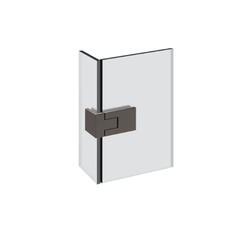 Gessi Shower G - Rigato 90° Glass-Glass Click-on short Hinge