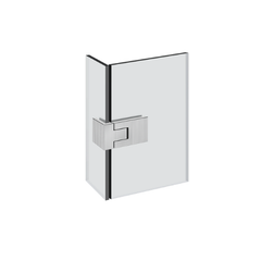 Gessi Shower G - Rigato 90° Glass-Glass Click-on short Hinge