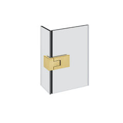 Gessi Shower G - Rigato 90° Glass-Glass Click-on short Hinge